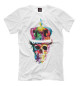 Футболка для мальчиков Skull in crown