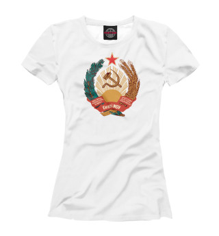 Женская футболка Эстонская ССР