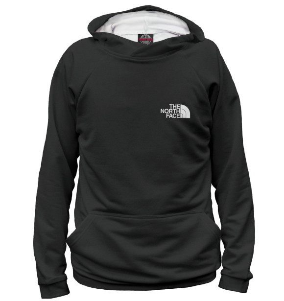 Мужское худи с изображением The North Face цвета Белый