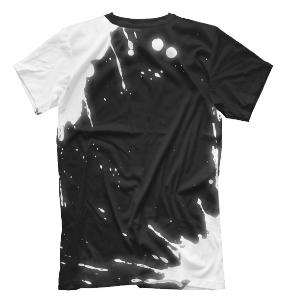 Мужская футболка с изображением Led Zeppelin + Череп цвета Белый