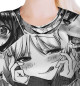 Футболка для девочек Ahegao | Ахэгао