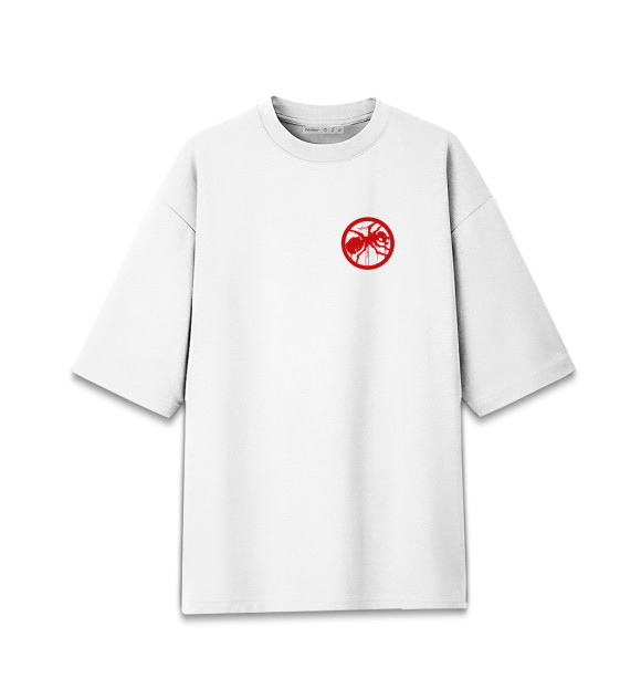 Женская футболка оверсайз с изображением The Prodigy цвета Белый