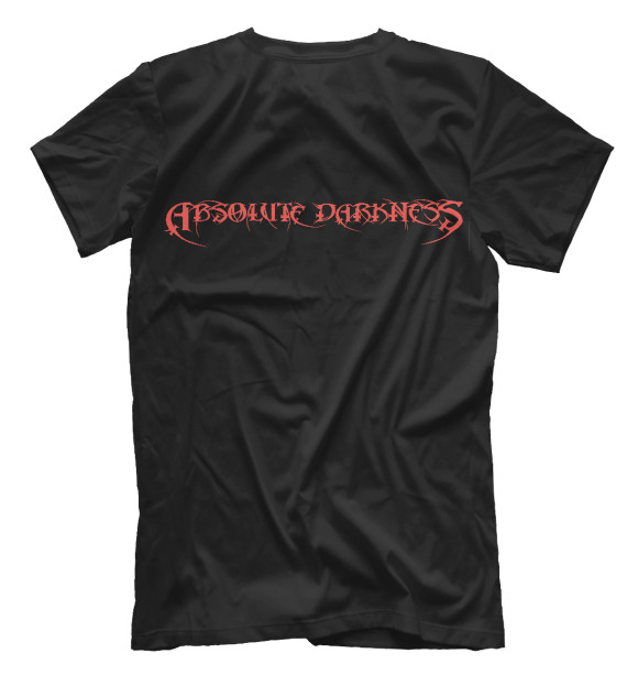 Футболка для мальчиков с изображением Absolute Darkness - Disaster Awaits цвета Белый