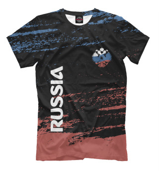 Мужская футболка RUSSIA