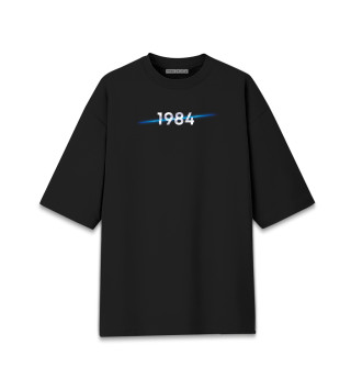 Женская футболка оверсайз Год рождения 1984