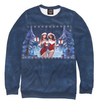 Мужской свитшот Santa Girls