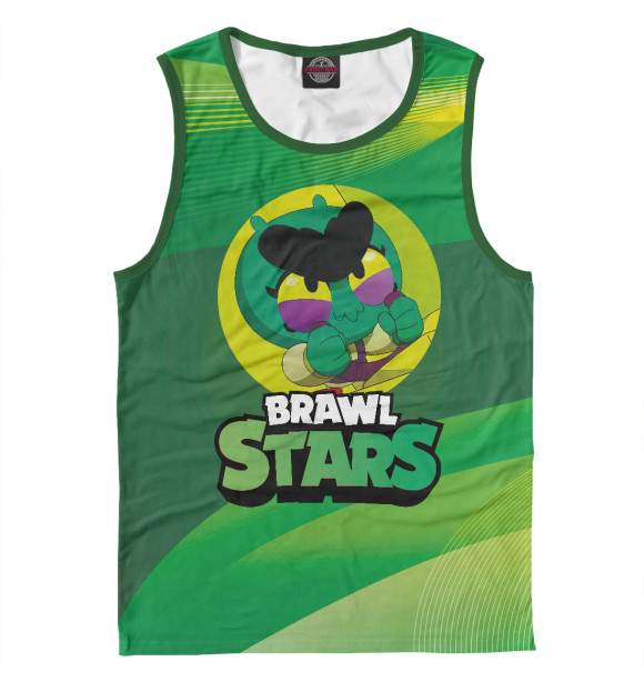 Майка для мальчика с изображением BrawlStars Eve Ева цвета Белый
