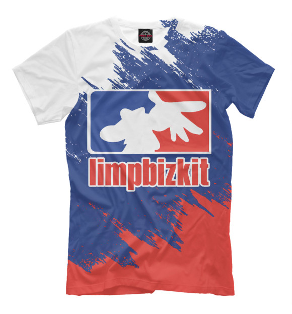 Футболка для мальчиков с изображением Limp Bizkit цвета Белый