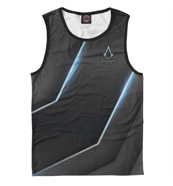 Мужская майка с изображением Assassins Creed цвета Белый
