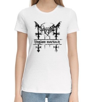Хлопковая футболка для девочек Mayhem