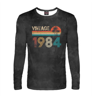 Мужской лонгслив Vintage 1984