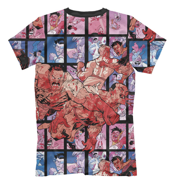 Футболка для мальчиков с изображением Неуязвимый (Invincible) цвета Белый