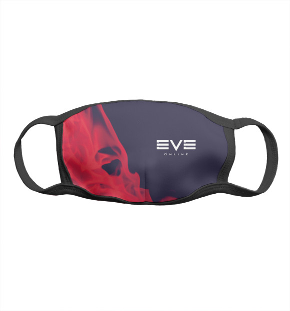 Маска тканевая с изображением Eve Online / Ив Онлайн цвета Белый