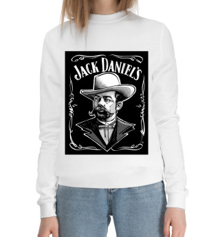 Женский хлопковый свитшот Jack Daniel's