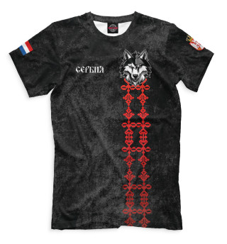 Мужская футболка Сербия