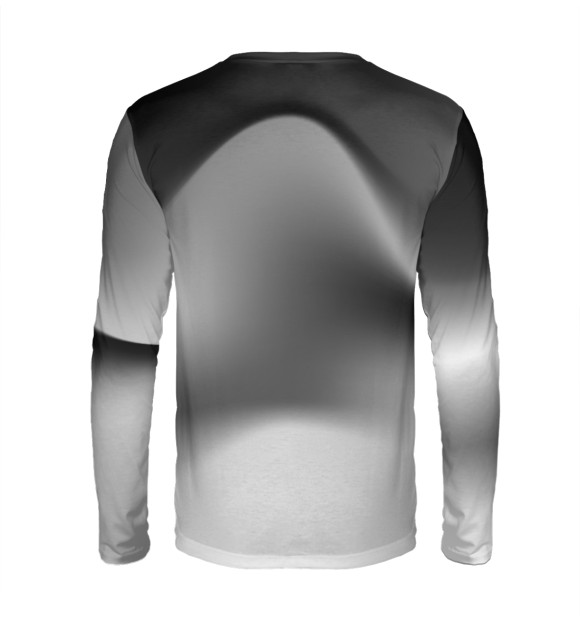 Мужской лонгслив с изображением NASA grey | Colorrise цвета Белый