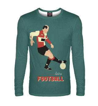 Мужской лонгслив Retro football