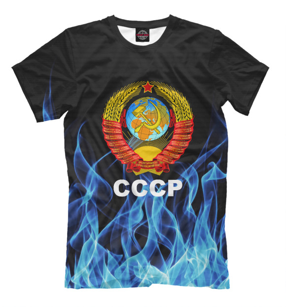 Футболка для мальчиков с изображением СССР цвета Белый