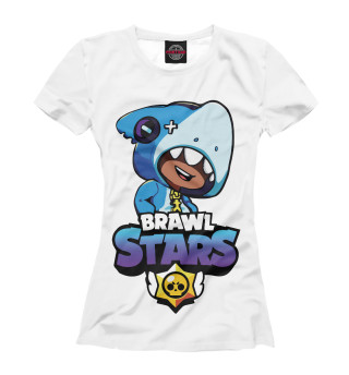 Футболка для девочек Brawl Stars Leon