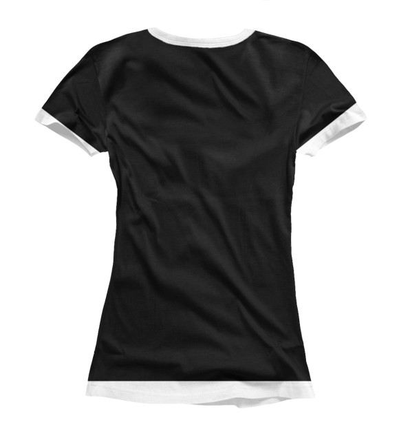 Женская футболка с изображением Ds graphic цвета Белый