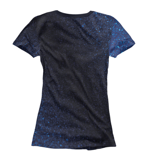 Женская футболка с изображением Стандофф 2 - Дракон - Шум цвета Белый