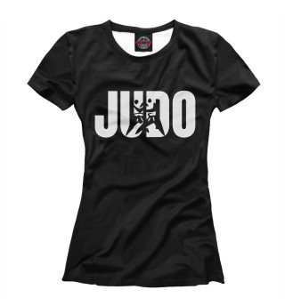 Женская футболка Дзюдо