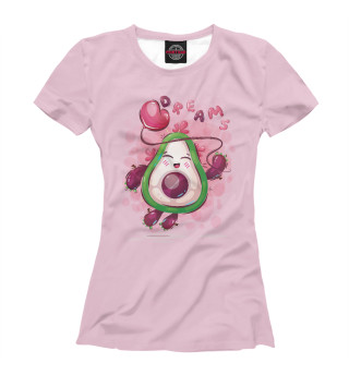 Женская футболка Авокадо dream