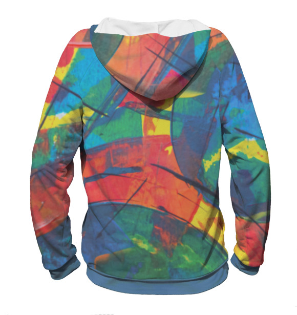 Женское худи с изображением Леша Майсак цвета Белый