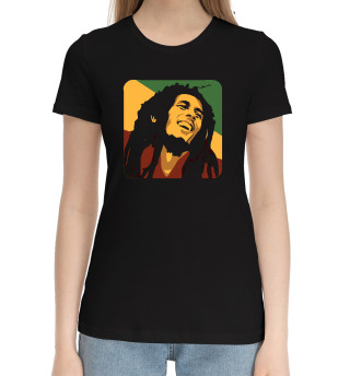 Хлопковая футболка для девочек Bob Marley