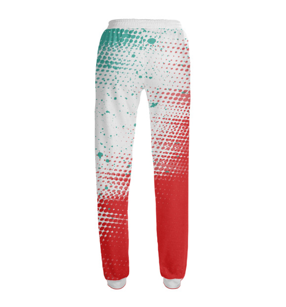 Женские спортивные штаны с изображением Liverpool / Ливерпуль цвета Белый