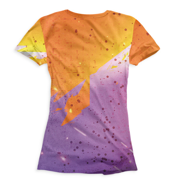 Женская футболка с изображением Томас Мюллер цвета Белый