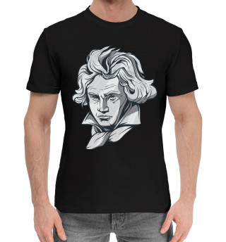 Хлопковая футболка, Хлопковый свитшот, Хлопковый худи  Бетховен (171628)