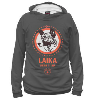 Женское худи Laika Dog Sputnik Space