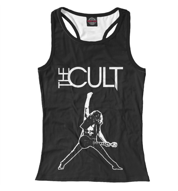 Женская майка-борцовка с изображением The Cult цвета Белый