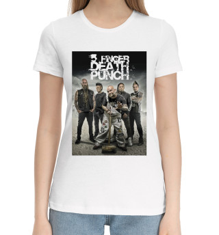 Хлопковая футболка для девочек Five Finger Death Punch