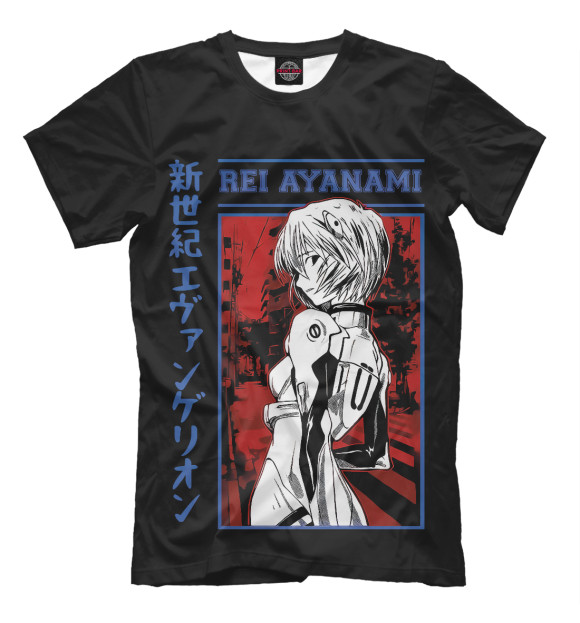 Футболка для мальчиков с изображением Neon Genesis Evangelion цвета Белый