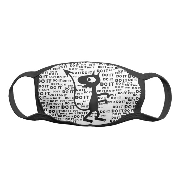 Маска тканевая с притом Disenchantment цвета Белый Маска тканевая с изображением Disenchantment цвета Белый