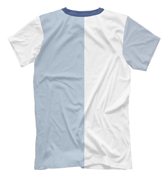 Мужская футболка с изображением Polo Sport Blue sky цвета Белый