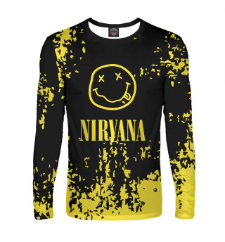 Мужской лонгслив Nirvana