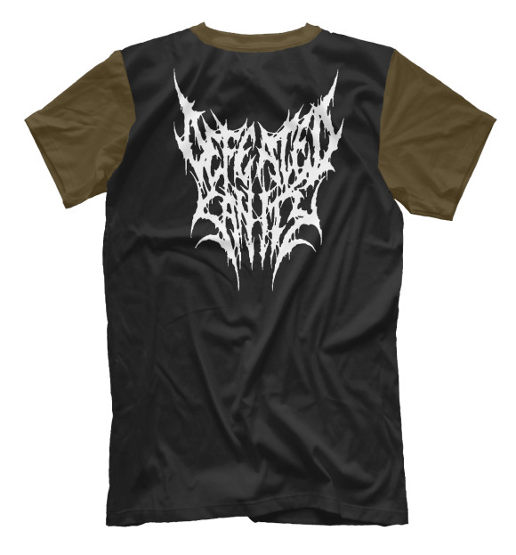 Футболка для мальчиков с изображением Defeated sanity цвета Белый