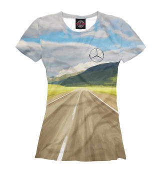 Женская футболка Highway