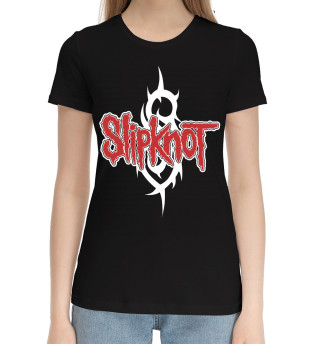 Хлопковая футболка для девочек Slipknot