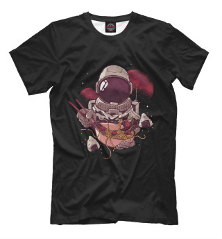 Мужская футболка Astronaut ramen