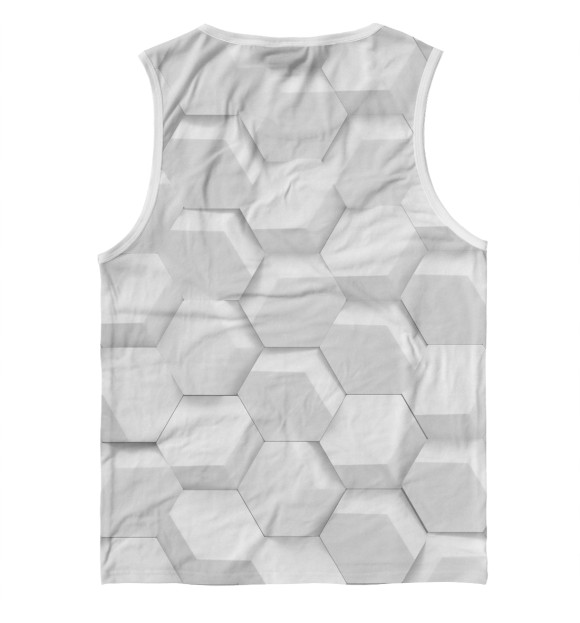 Майка для мальчика с изображением 3D White цвета Белый