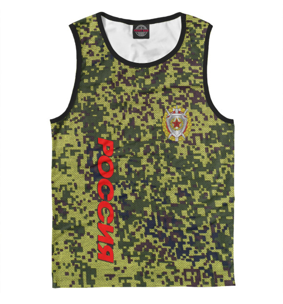 Майка для мальчика с изображением Армия России цвета Белый