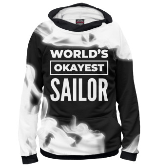 Худи для девочки World's okayest Sailor