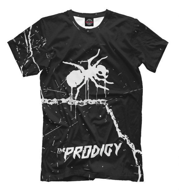 Мужская футболка с изображением The Prodigy цвета Белый