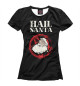 Футболка для девочек Hail Santa