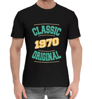 Мужская хлопковая футболка 1970 classic
