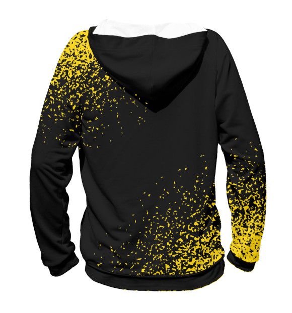 Женское худи с изображением Nirvana / Нирвана цвета Белый